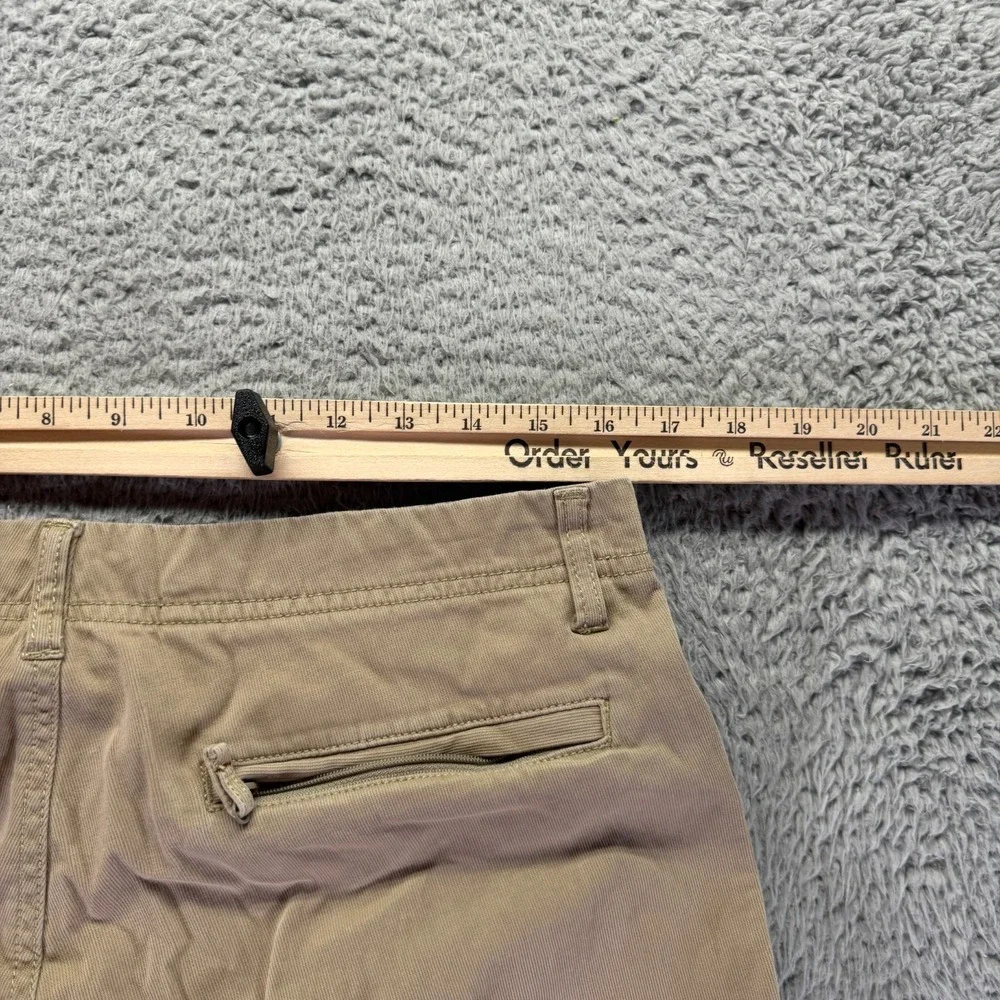 Carbon 2 Cobalt Pant Mens 33x31 Beige Cotton Corduroy Chino Straight Leg Stretch